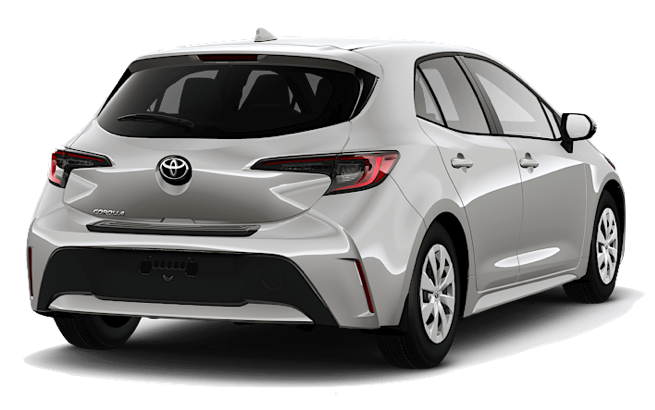 Toyota Corolla Hatchback (Manual Transmission)