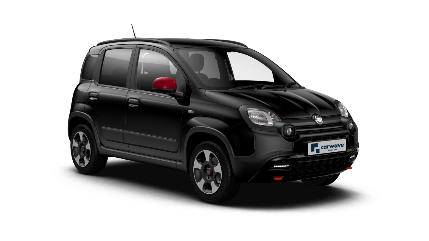 Class A Fiat Panda Hybrid • Carwave RentaCar
